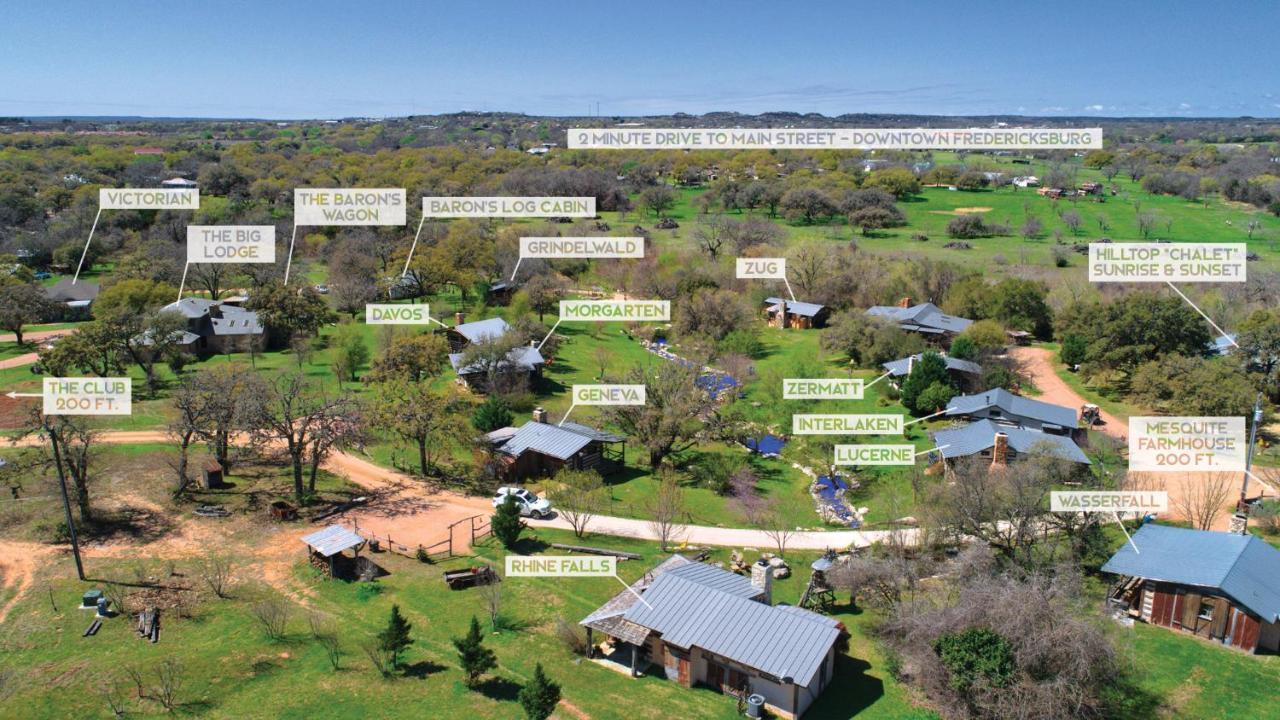 Barons Creekside Resort Fredericksburg Exterior foto